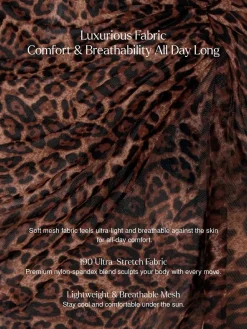 Bias Twist Mesh Sarong Coverup