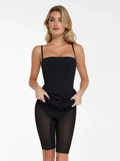 Bluetag Cooling Shapewear Slimming Midi Tube Dress
