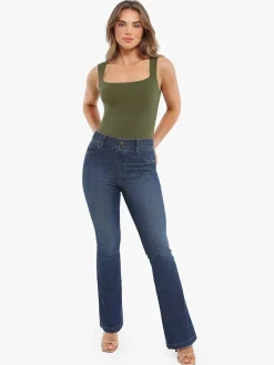 Cloud-Touch Double-Layer Shaping Sleeveless Top