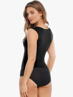 Cloud-Touch Double-Layer Shaping Sleeveless Top