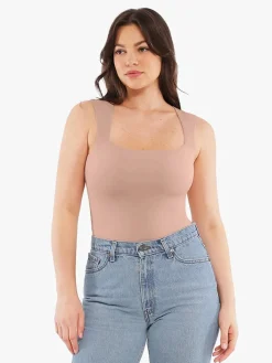 Cloud-Touch Double-Layer Shaping Sleeveless Top