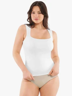 Cloud-Touch Double-Layer Shaping Sleeveless Top