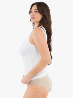 Cloud-Touch Double-Layer Shaping Sleeveless Top