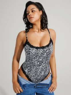 Cloud-Touch Shaping All-in-One Lace Bodysuit