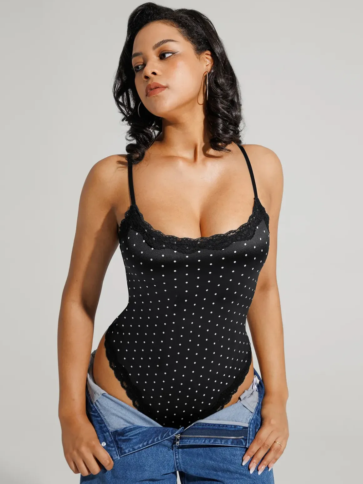 Cloud-Touch Shaping All-in-One Lace Bodysuit