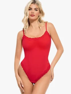 Cloud-Touch Shaping All-in-One Lace Bodysuit