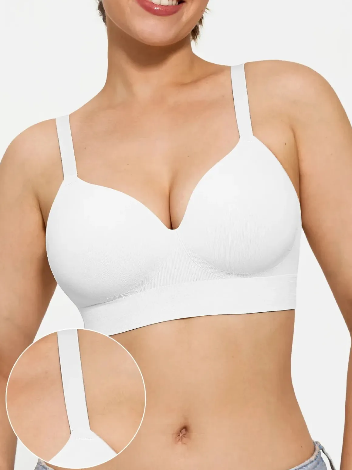 ContourLift™ Seamless Wireless Shaping Push Up Bra