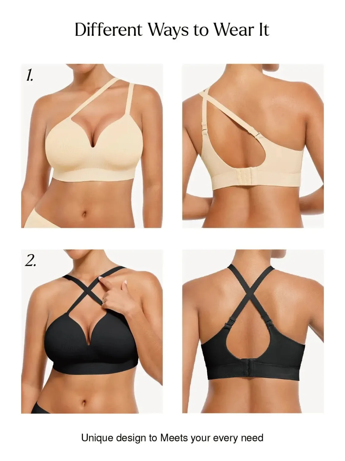 ContourLift™ Seamless Wireless Shaping Push Up Bra