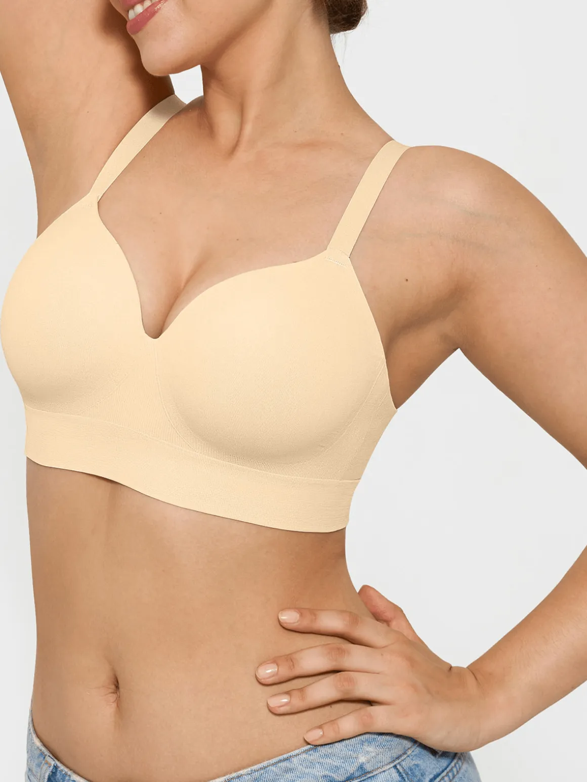 ContourLift™ Seamless Wireless Shaping Push Up Bra