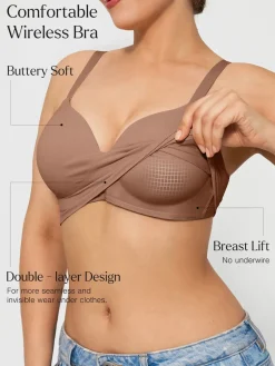 ContourLift™ Seamless Wireless Shaping Push Up Bra