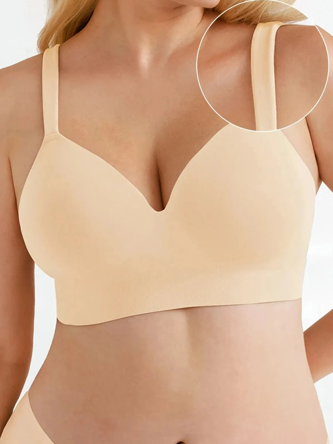 ContourLift™ Seamless Wireless Shaping Push Up Bra
