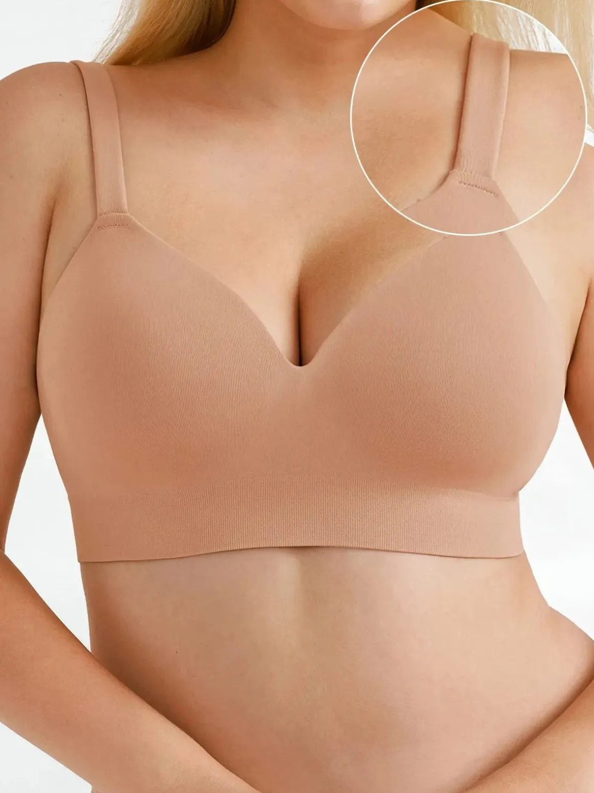 ContourLift™ Seamless Wireless Shaping Push Up Bra