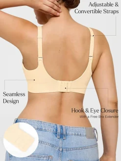 ContourLift™ Seamless Wireless Shaping Push Up Bra