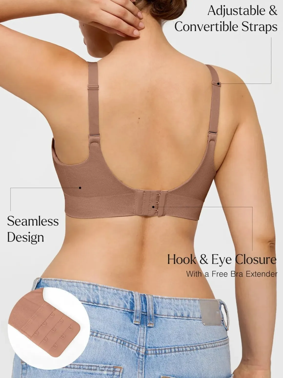 ContourLift™ Seamless Wireless Shaping Push Up Bra