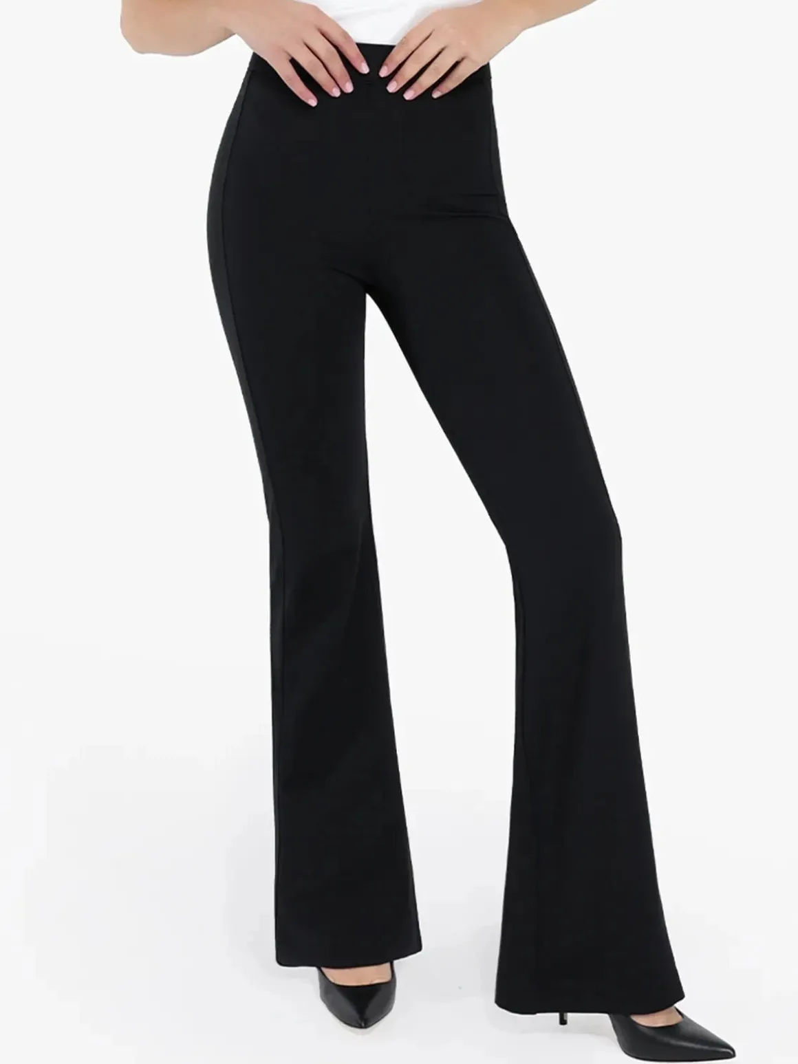 Day To Night Set Tummy Control Bodysuit Built-in Shapewear Pants