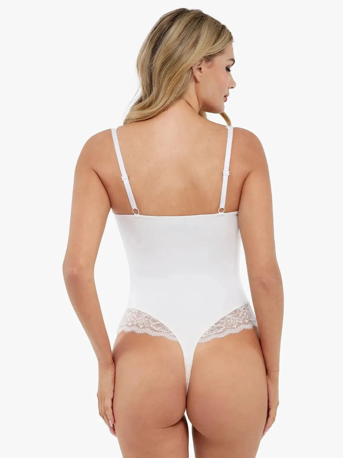 Day To Night Set Tummy Control Bodysuit Built-in Shapewear Pants