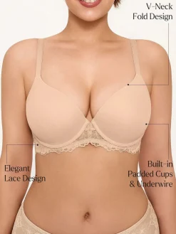 Delicate Embrace Lace Underwire Bra