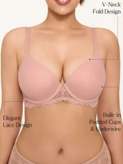 Delicate Embrace Lace Underwire Bra