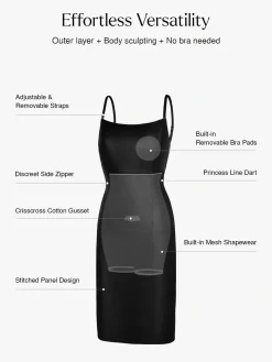Dual-Wear Sculpting Faux Leather Dress