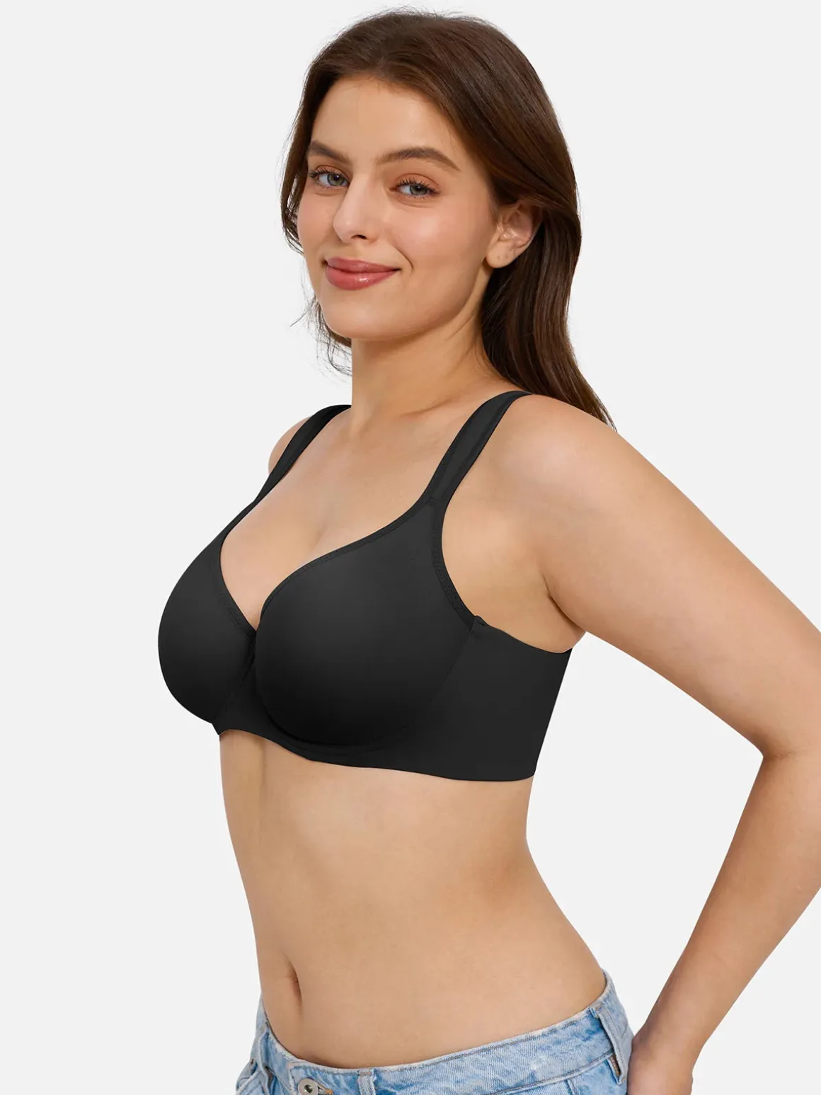 Full Figure Beauty Back Smoothing Minimizer Bra