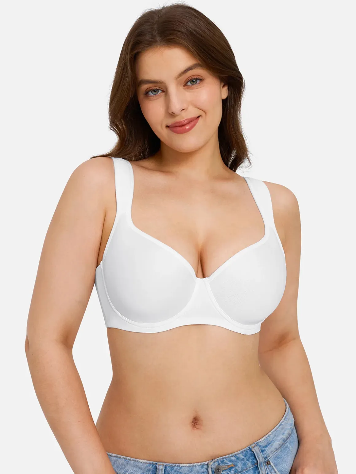 Full Figure Beauty Back Smoothing Minimizer Bra