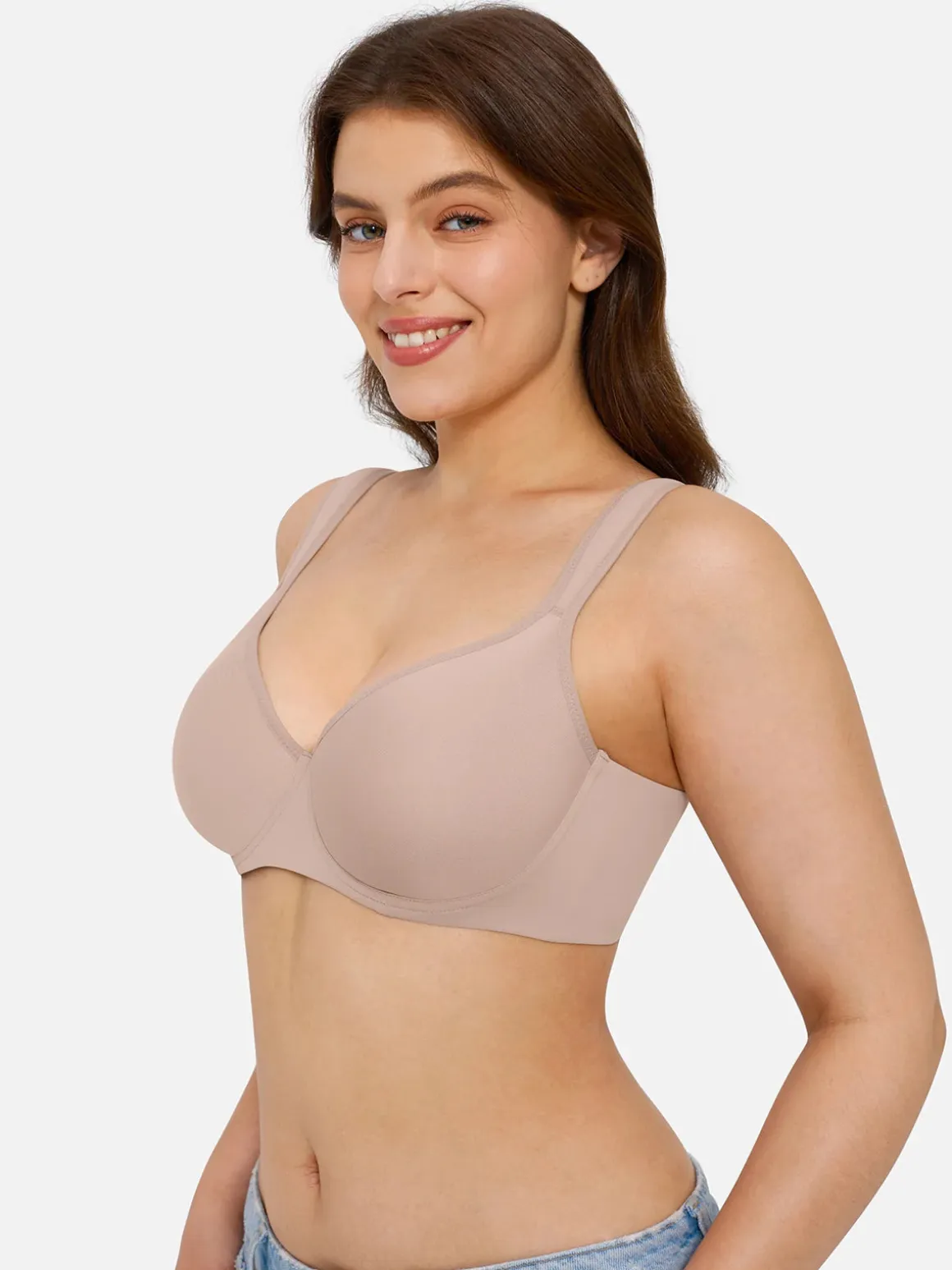 Full Figure Beauty Back Smoothing Minimizer Bra