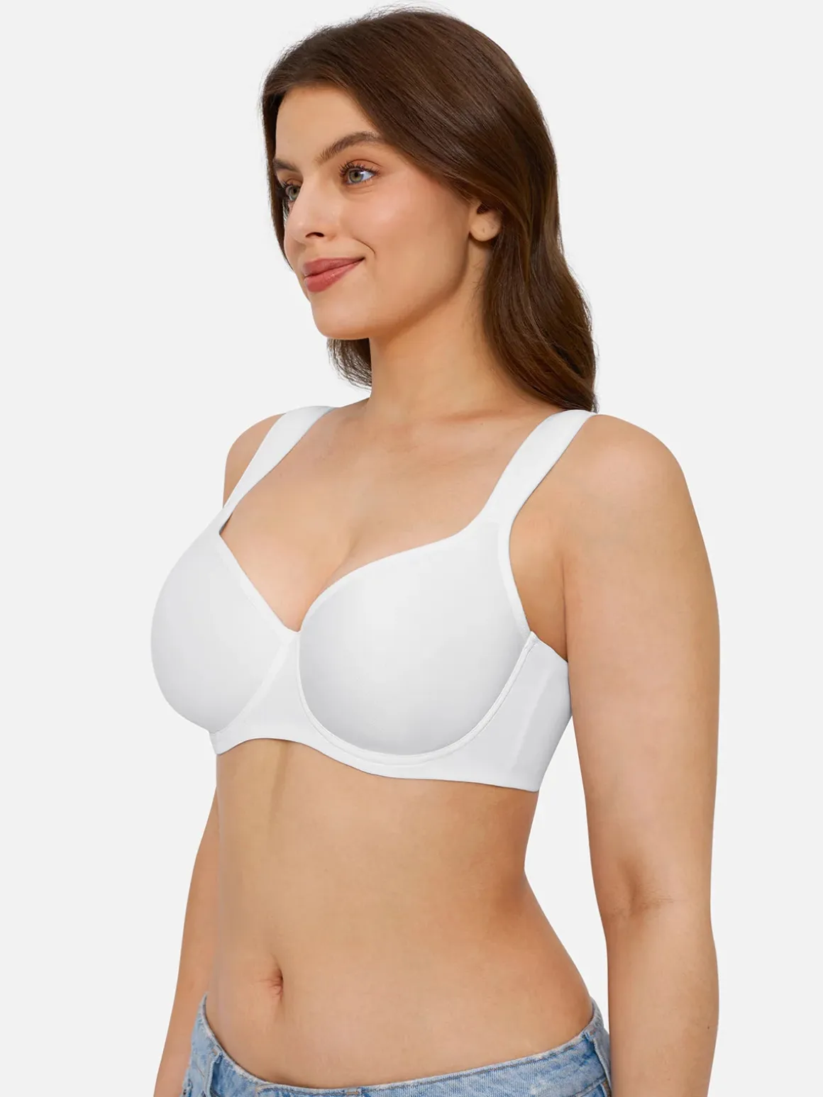 Full Figure Beauty Back Smoothing Minimizer Bra