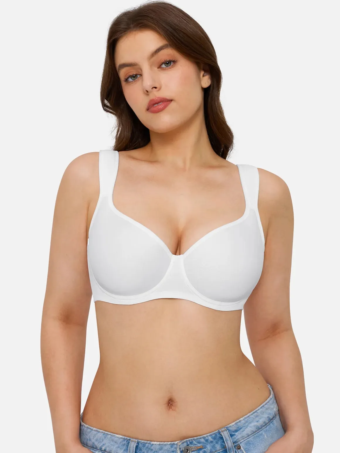 Full Figure Beauty Back Smoothing Minimizer Bra