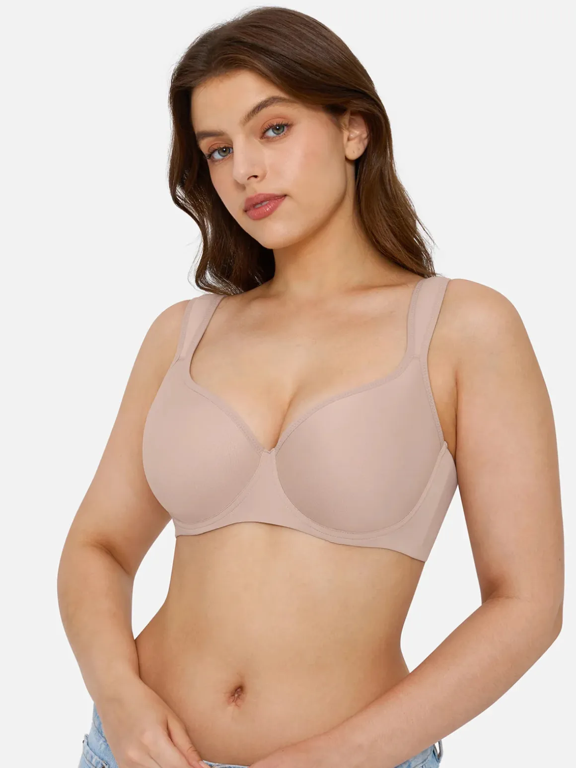 Full Figure Beauty Back Smoothing Minimizer Bra