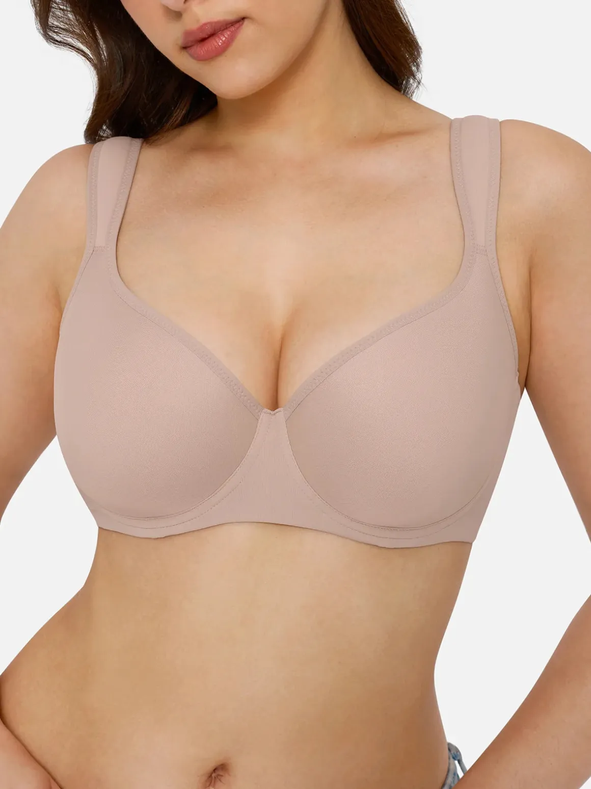 Full Figure Beauty Back Smoothing Minimizer Bra
