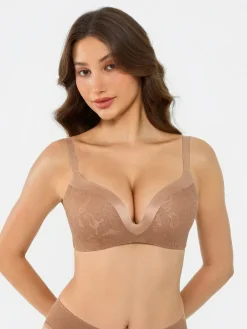 Lace Full Coverage Comfort Sculpting Plunge Bra