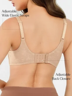 Lace Full Coverage Comfort Sculpting Plunge Bra