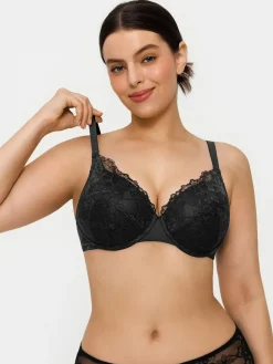 Lace Full-Cup Underwire Comfort Support Bra