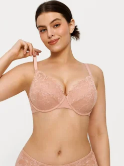 Lace Full-Cup Underwire Comfort Support Bra