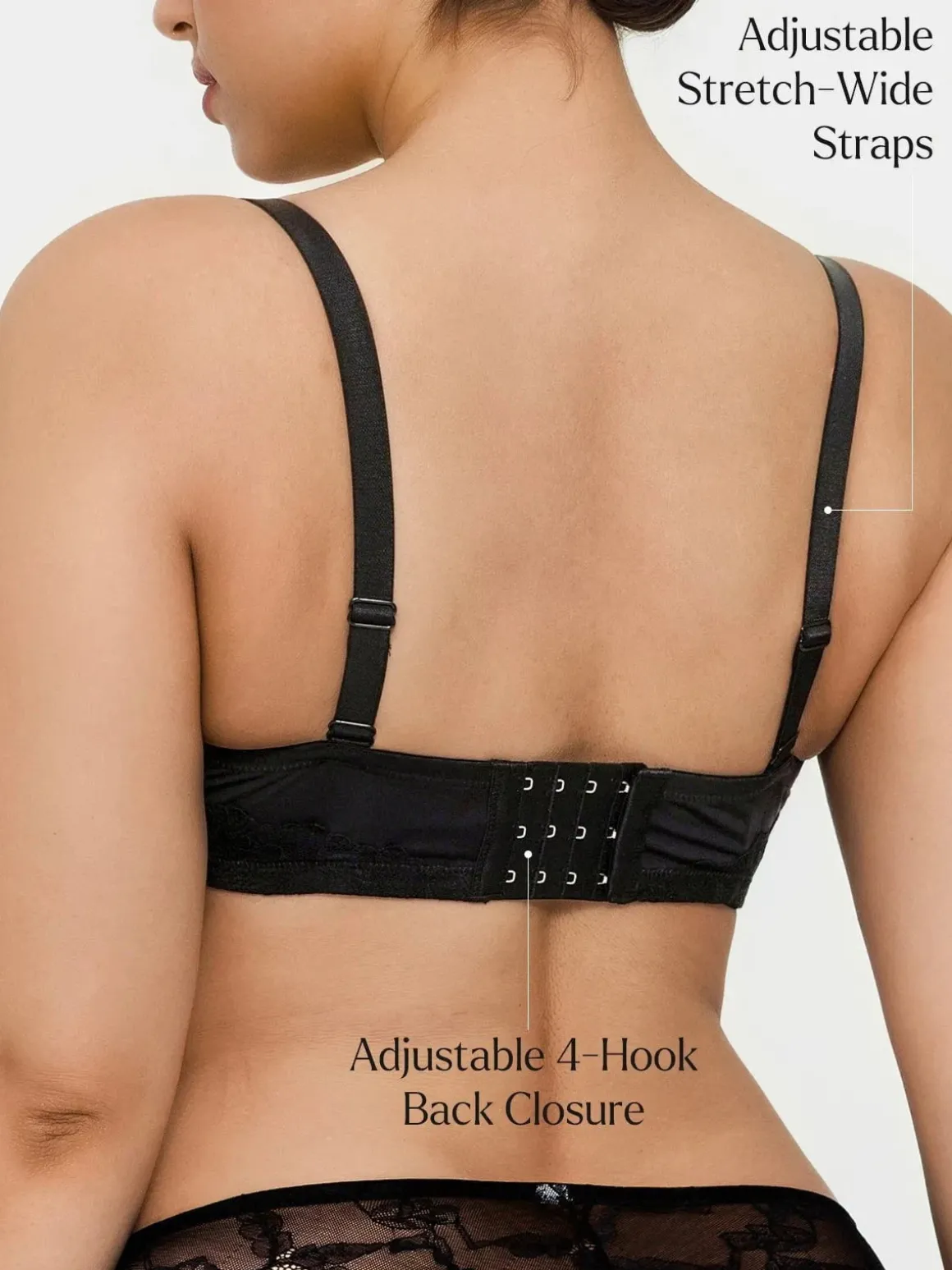 Lace Full-Cup Underwire Comfort Support Bra