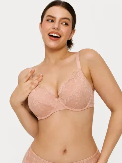 Lace Full-Cup Underwire Comfort Support Bra