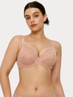 Lace Full-Cup Underwire Comfort Support Bra