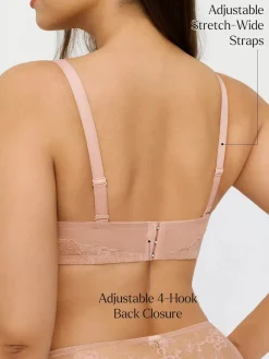 Lace Full-Cup Underwire Comfort Support Bra