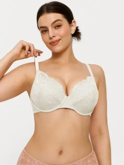 Lace Full-Cup Underwire Comfort Support Bra