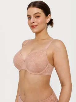 Lace Full-Cup Underwire Comfort Support Bra