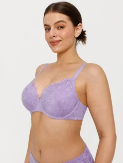 Lace Full-Cup Underwire Comfort Support Bra