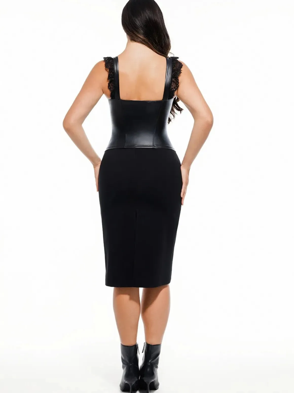 Lace Trim Sculpting Camisole Top