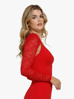 Long Sleeve Lace Shrug