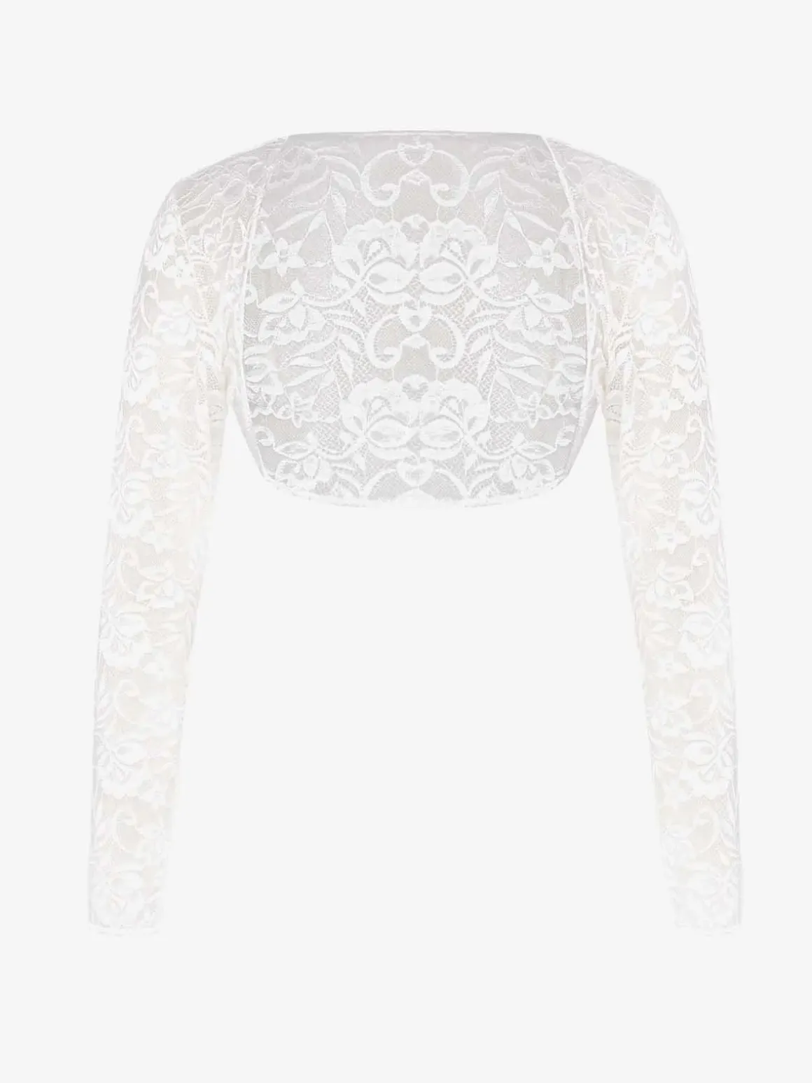 Long Sleeve Lace Shrug