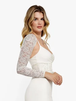 Long Sleeve Lace Shrug