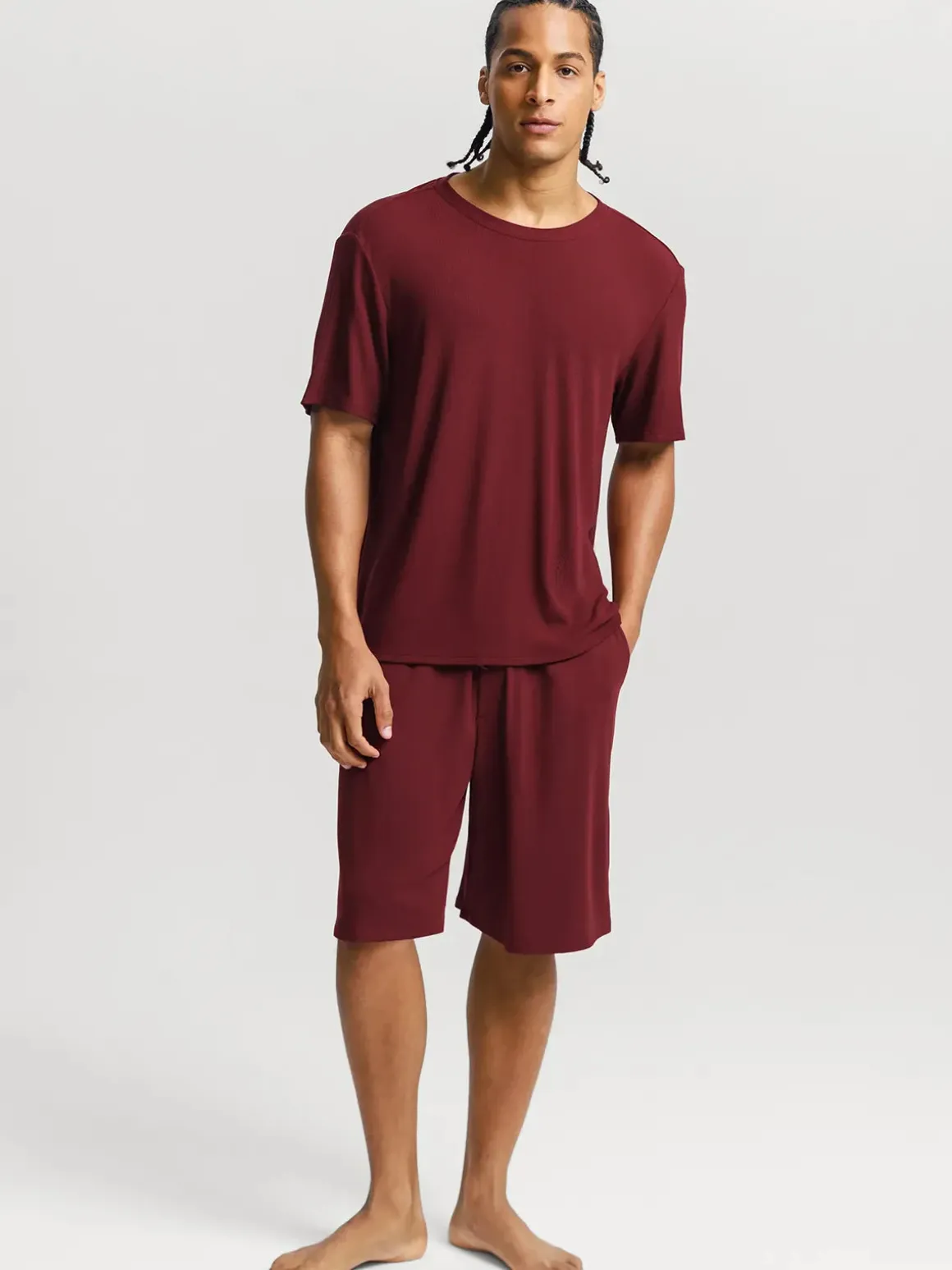 Men's Modal Short PJ Set