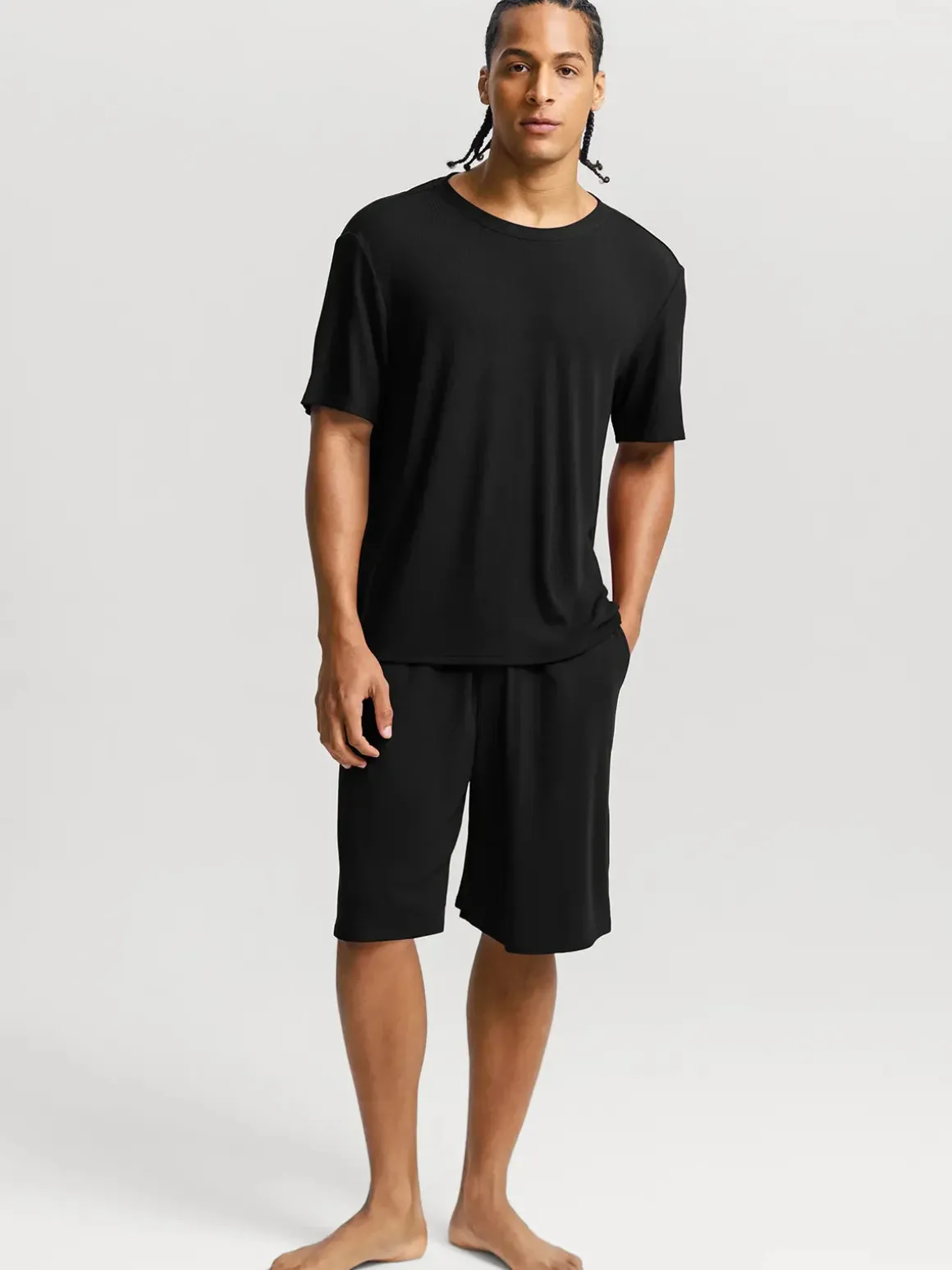 Men's Modal Short PJ Set