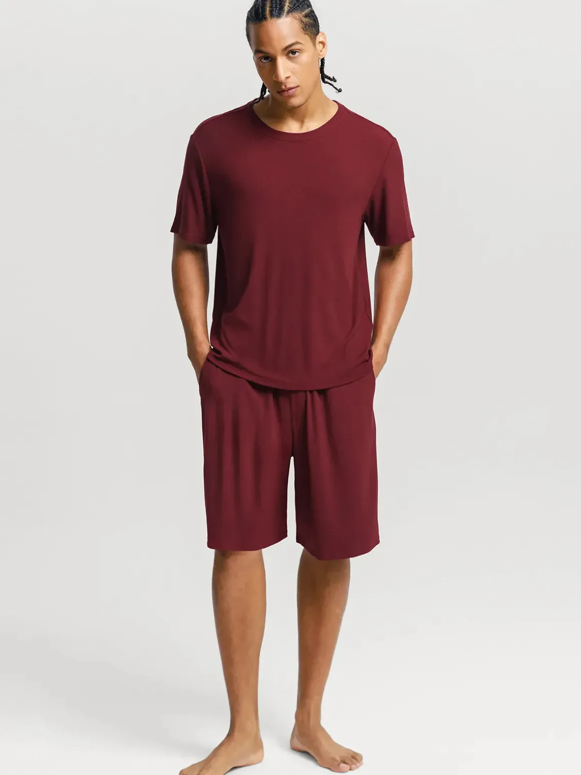 Men's Modal Short PJ Set