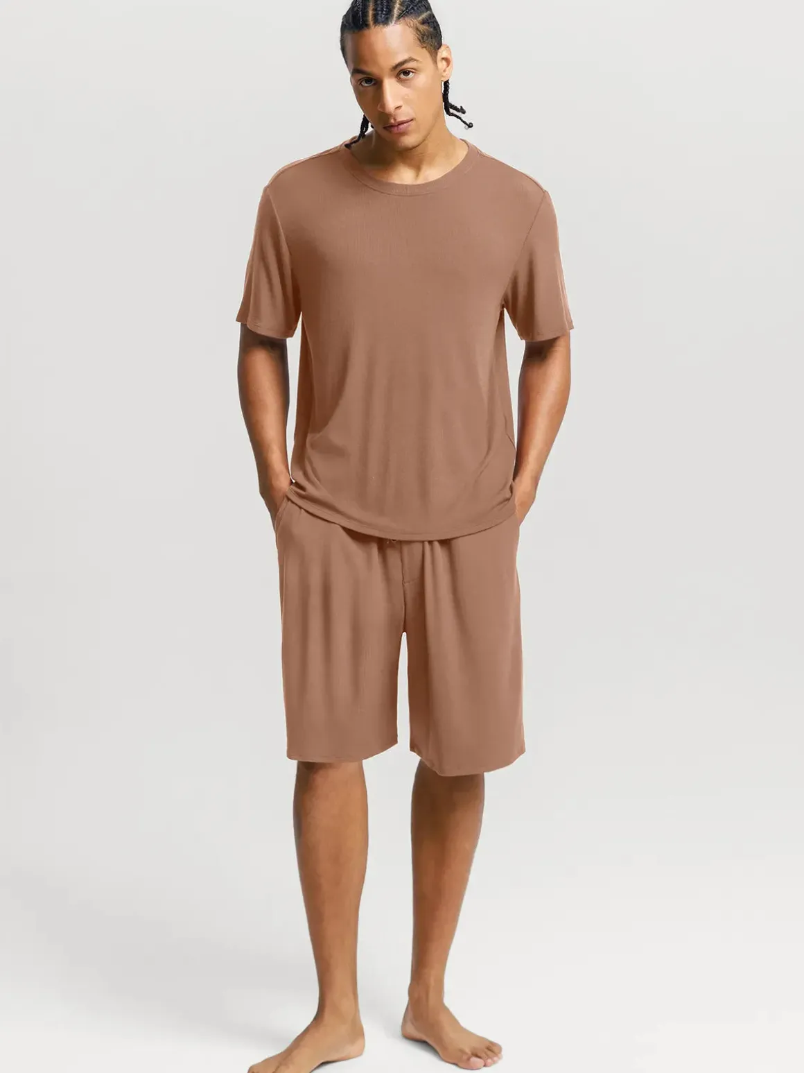 Men's Modal Short PJ Set