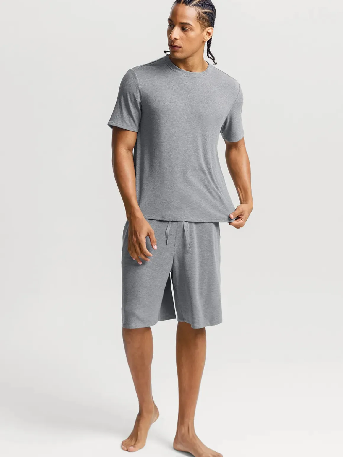 Men's Modal Short PJ Set